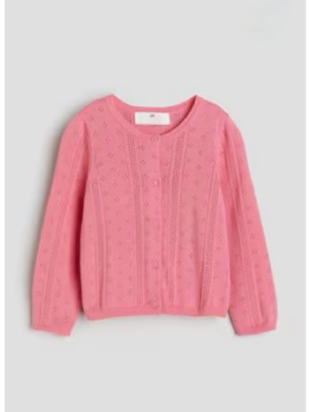 H&M Girl’s TEXTURED-KNIT COTTON
CARDIGAN